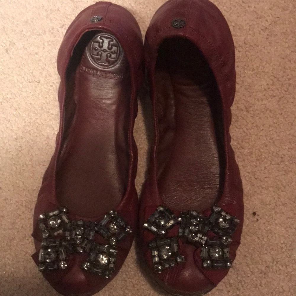 Tory Burch Azalea Flats Size 8 - Picture 3 of 3